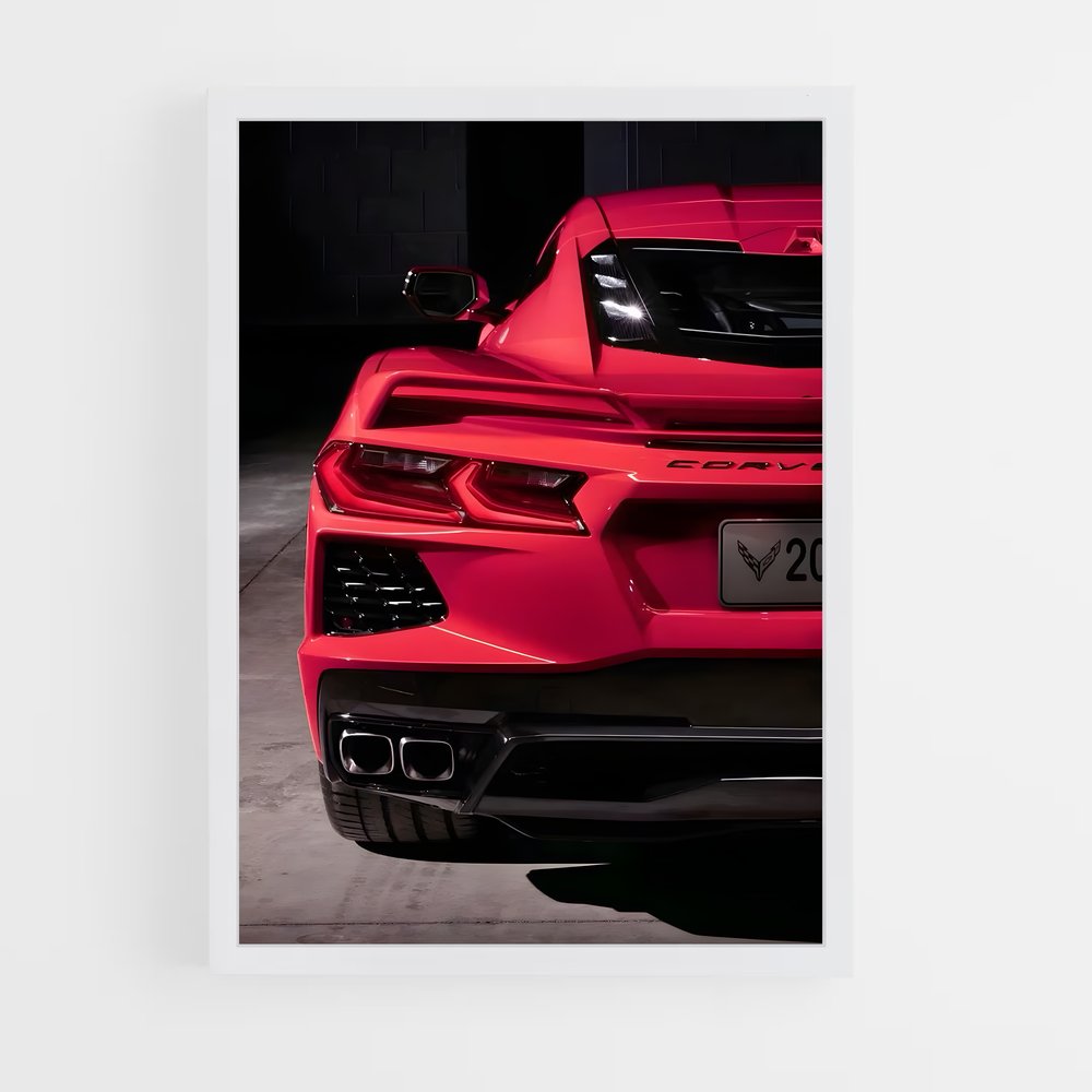 Poster Red Beast – affiche Chevrolet (vue 3)